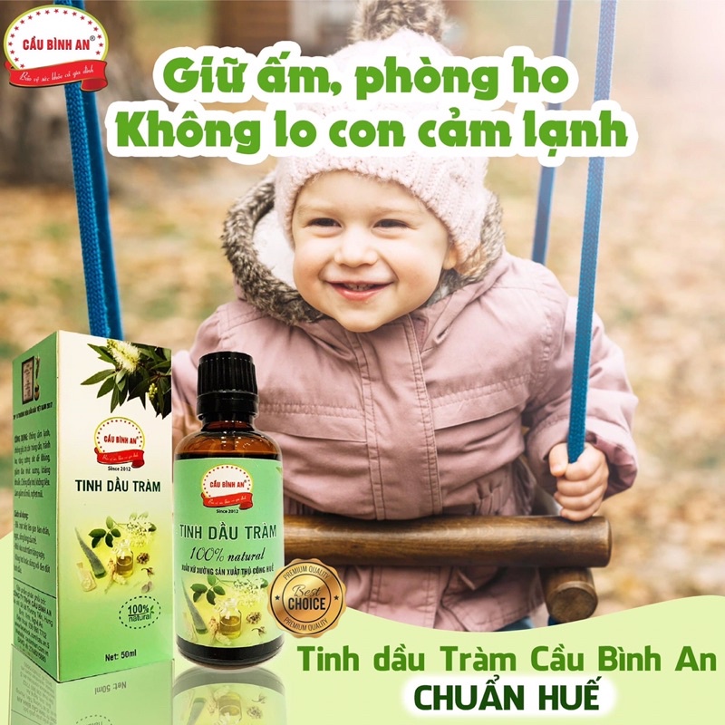 Tinh Dầu Tràm Huế Nguyên Chất Cầu Bình An