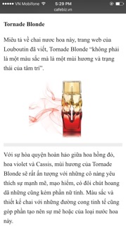 💥 Mẫu thử nước hoa Louboutin - parfum