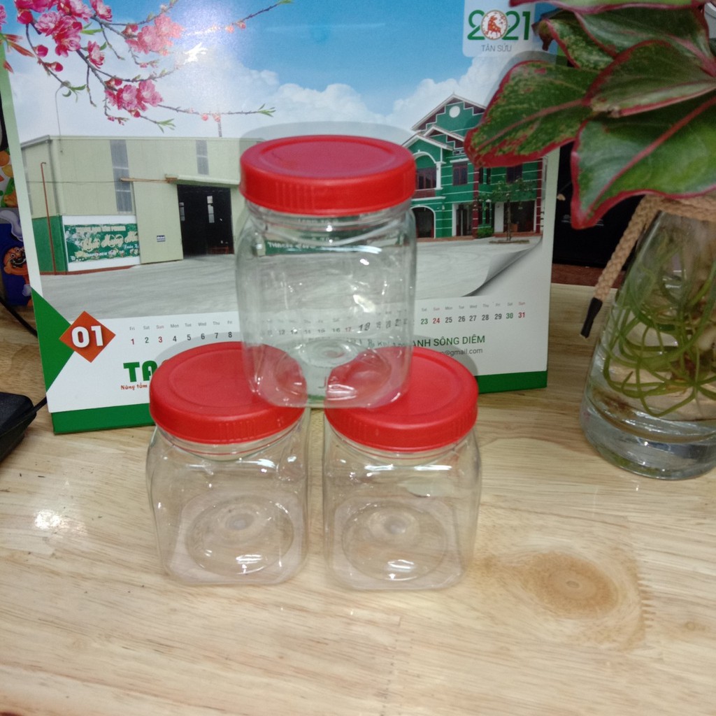 Hộp Nhựa Lọ Nhựa Đựng Gia Vị Nhỏ Keo V20