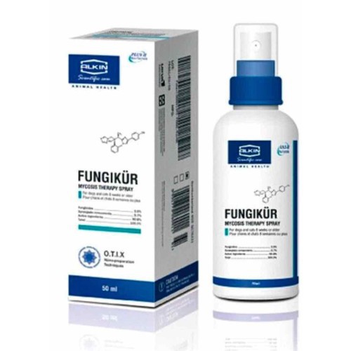 Chai xịt nấm Fungikur 50ml cho thú cưng chó mèo