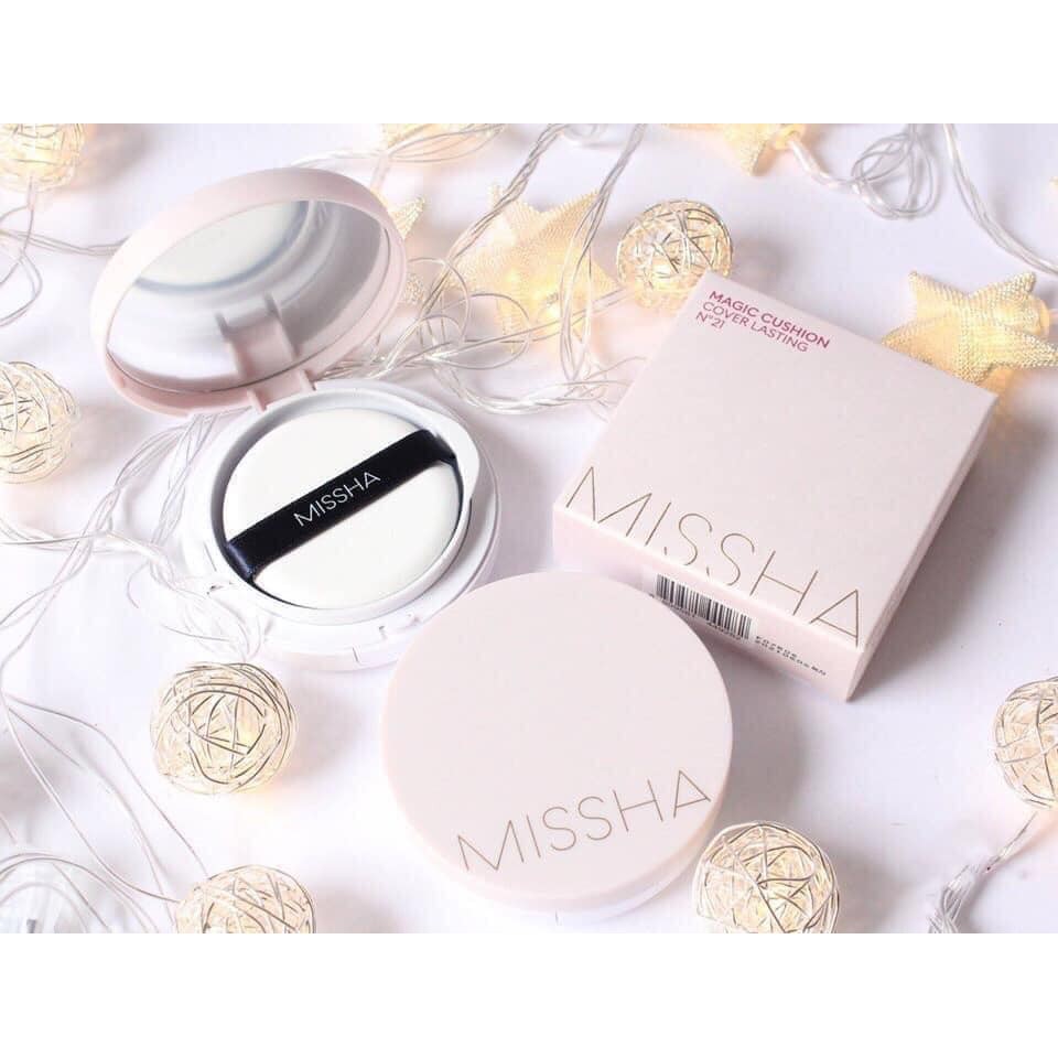 [Chính hãng] Phấn Nước Che Phủ Tốt, Lâu Trôi Missha Magic Cushion Cover Lasting SPF50+ PA+++ | BigBuy360 - bigbuy360.vn