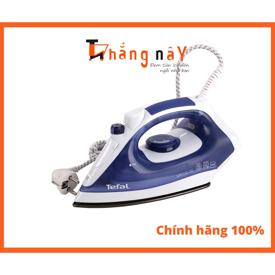 [Mã ELHADEV giảm 4% đơn 300K] Bàn ủi hơi nước Tefal FV1320