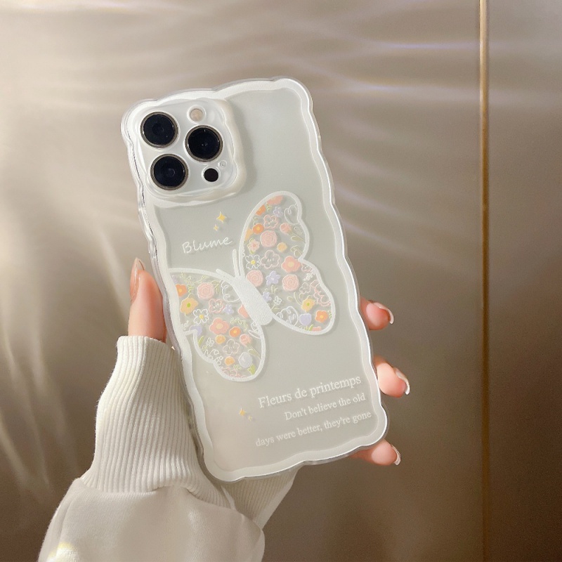 Ốp Điện Thoại TPU Mềm In Hình Bướm Cho iPhone 6 / 6plus / 6S / 6splus / 7 / 7plus / 8 / 8plus / X / xr / xs / 11 / 12 / 13 / Pro / max / Plus / Promax / 1013