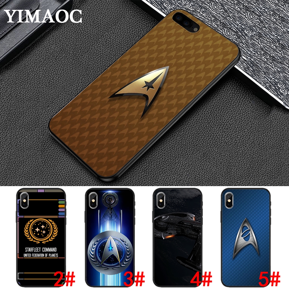 Ốp Điện Thoại Mềm Hình Phim Star Trek Cho Iphone Xs Max Xr X 7 8 6 6s Plus 5 5s Se 447b