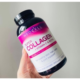 Super Collagen Neocell 360 viên chống lão hoá, phục hồi da tóc móng [ Bill Costco Mỹ ]