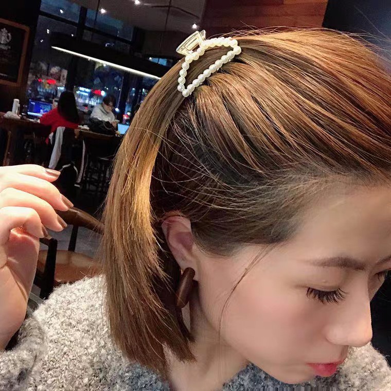Set 3 Kẹp Tóc Nữ Chụp Tóc Đính Đá Lấp Lánh