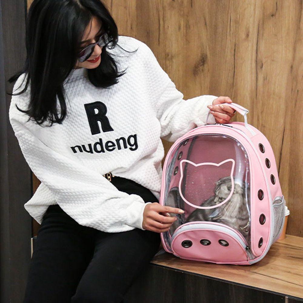 Túi Đựng Thú Cưng Hình Viên Con Nhộng Có Cửa Sổ Tiện Dụng