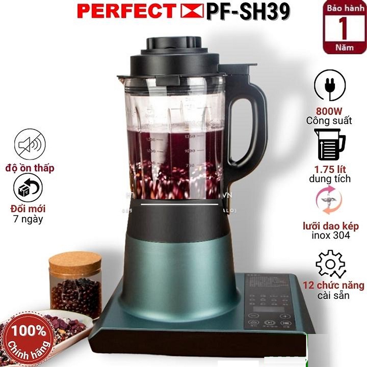 Máy làm sữa hạt đa năng Perfect PF-SH39 - 1.75 lít