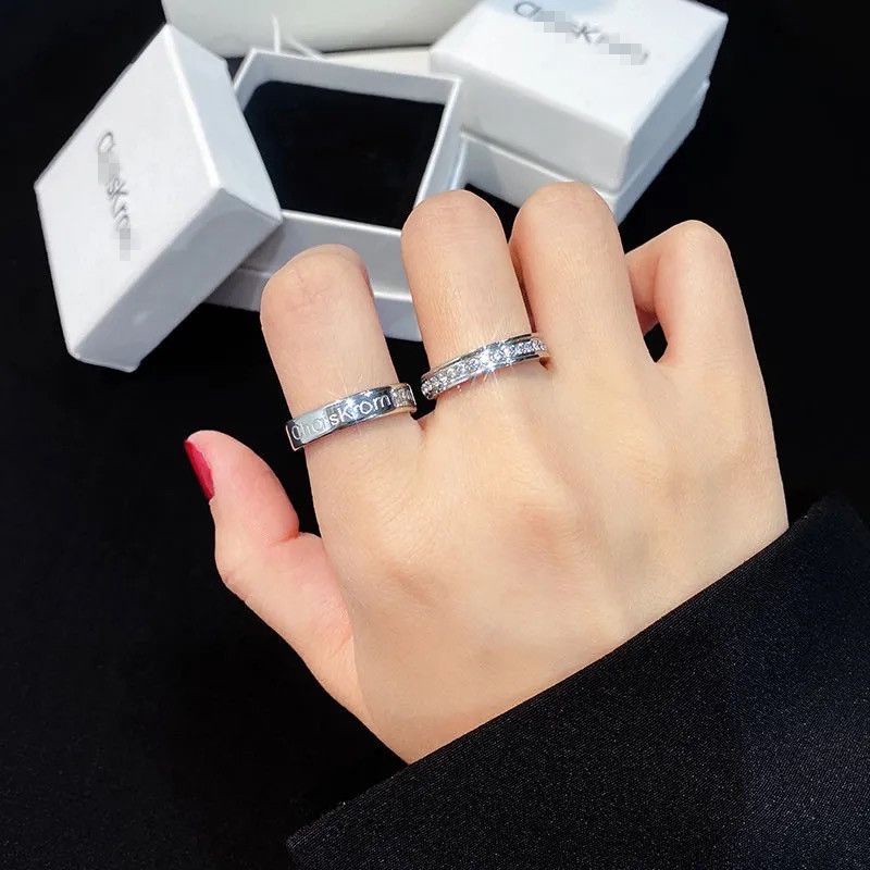 😍 Nhẫn CK nam nữ thời trang, thép không gỉ