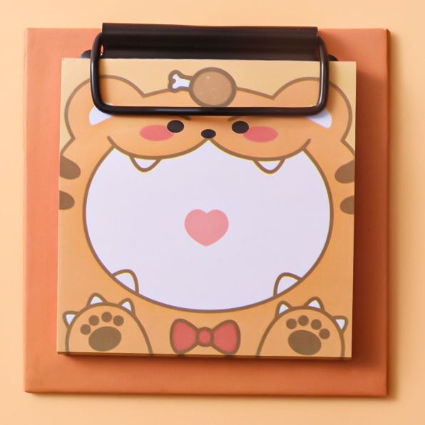 Giấy Ghi Chú Không Dính Họa Tiết Hoạt Hình Dễ Thương Cho Học Sinh