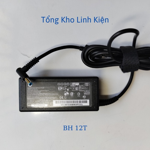 Combo Adapter Sạc Laptop Hp 65W 90W 150W 200W Chân Kim To + Chân Kim Nhỏ Xanh