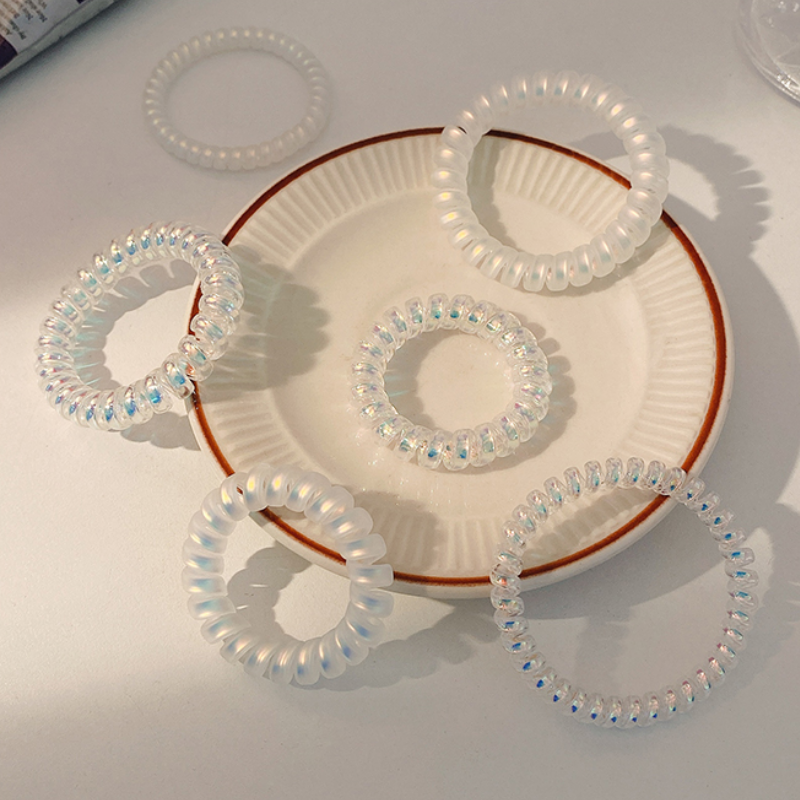 Dây Buộc Tóc Co Giãn Màu Sắc Đa Dạng Phong Cách Hàn Quốc Dễ Thương