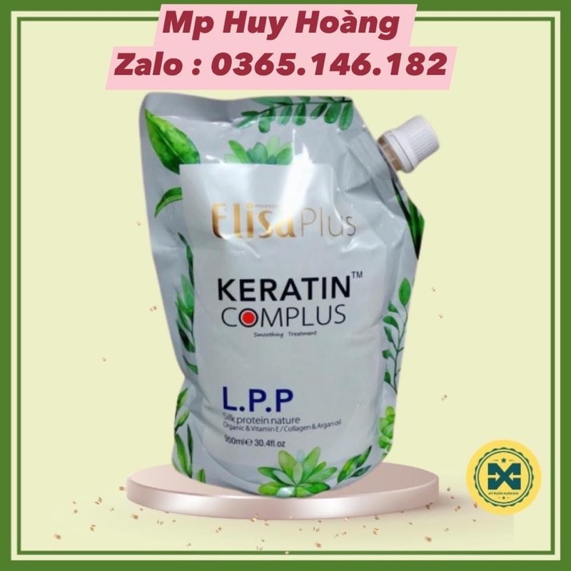 Kem ủ-Hấp Tóc Elisa plus LPP Keratin Complex Phục Hồi Mền Mượt 900ml