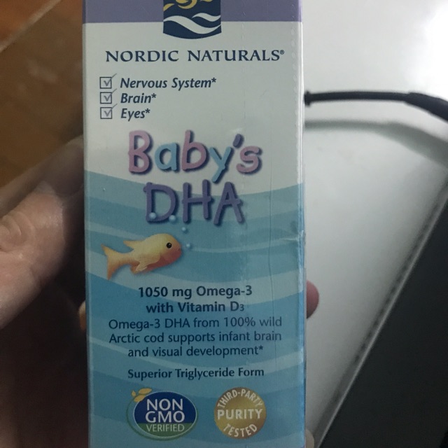 Baby's DHA Hỗ Trợ Bổ Sung Omega 3, Vitamin D3 Cho Bé Từ Sơ Sinh