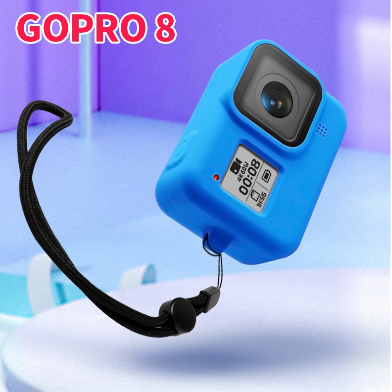 Vỏ bảo vệ gopro hero 8 black bằng silicon