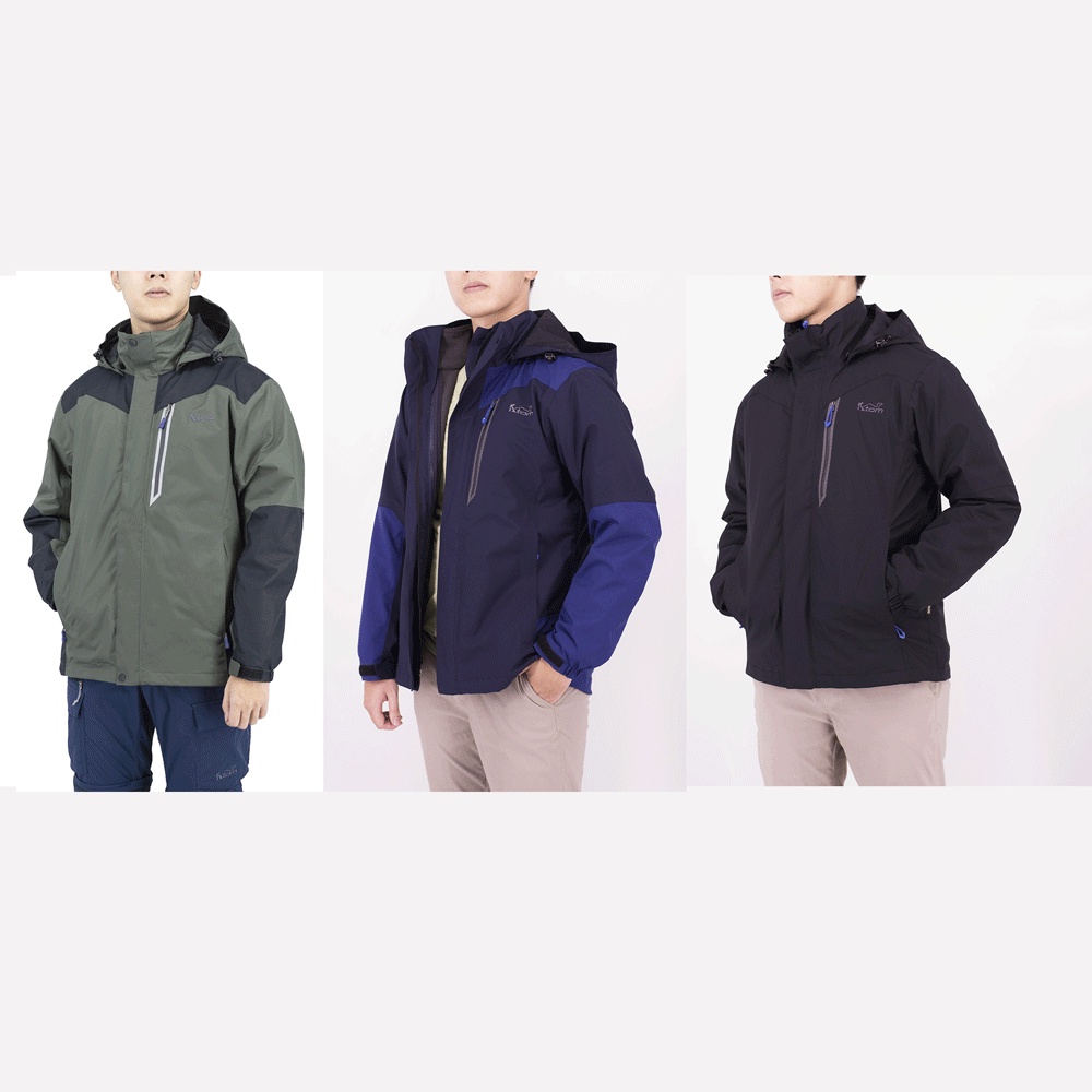 ÁO KHOÁC GORETEX 2-TRONG-1 NAM CHỐNG THẤM, GIỮ ẤM KTOM K97 |TRANG PHỤC DÃ NGOẠI