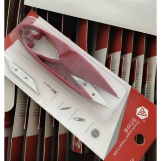 Kéo Bấm Chỉ Cán Nhựa Đỏ Pin - Có Lưỡi Dao Thay Thế hàng chính hãng Pin