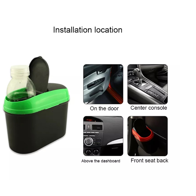 Thùng Rác Mini Tiện Lợi Cho Xe Ô Tô