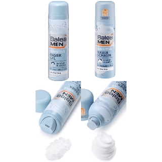 [BALEA MEN] BỌT/GEL CẠO RÂU BALEA, SENSITIVE RASIER SCHAUM ,75ML - 300ml, HÀNG NỘI ĐỊA ĐỨC