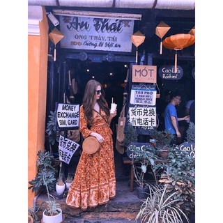 Đầm Thổ Cẩm Du Lịch ( ảnh thật )