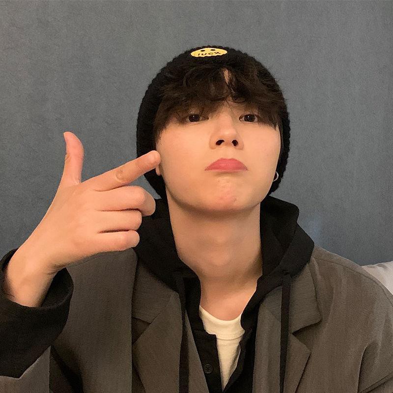 Mũ Len Dệt Kim Giữ Ấm Phong Cách Harajuku Hàn Quốc Thời Trang Thu Đông Dành Cho Cặp Đôi Nam Và Nữ