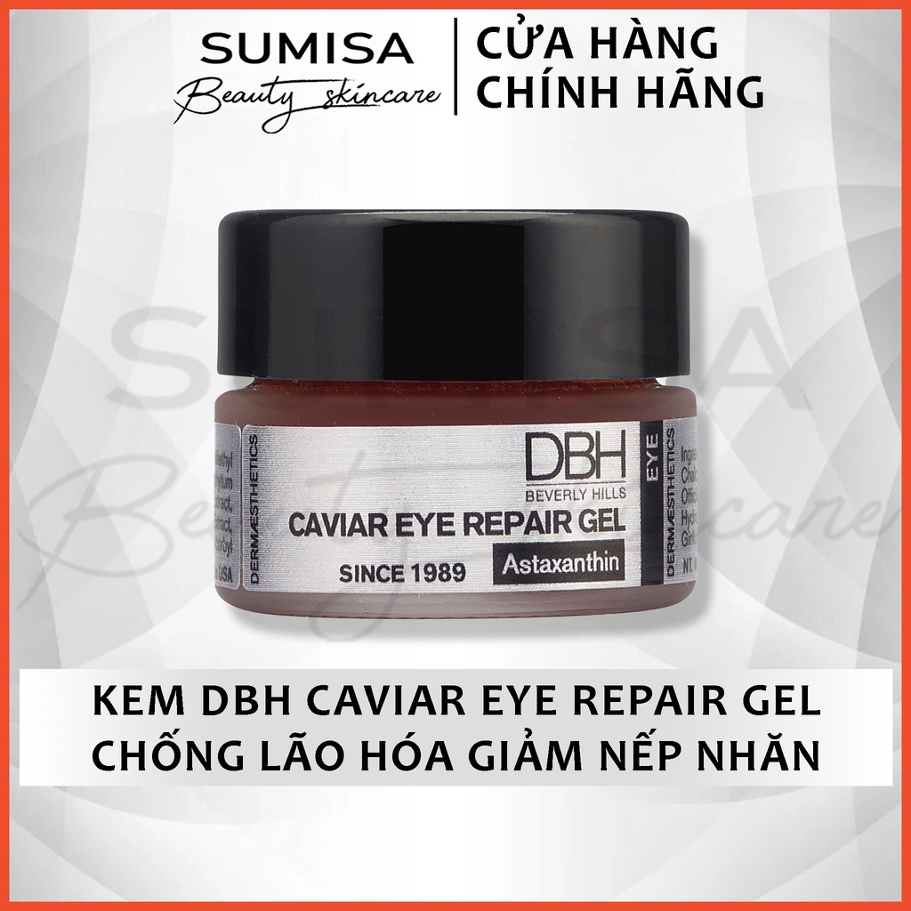 Kem DBH Caviar Eye Repair Gel chống lão hóa giảm nếp nhăn quanh mắt