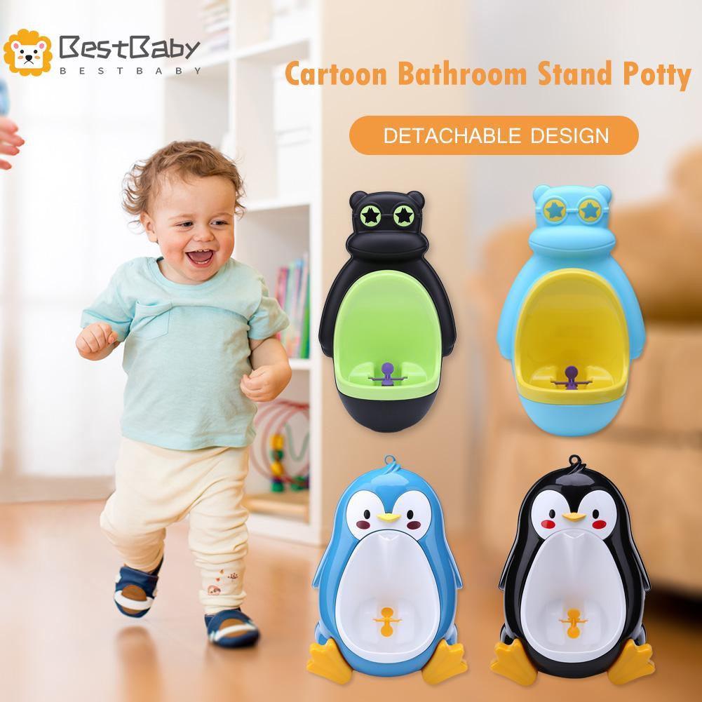 Bồn Cầu Đứng An Toàn Cho Bé Trai