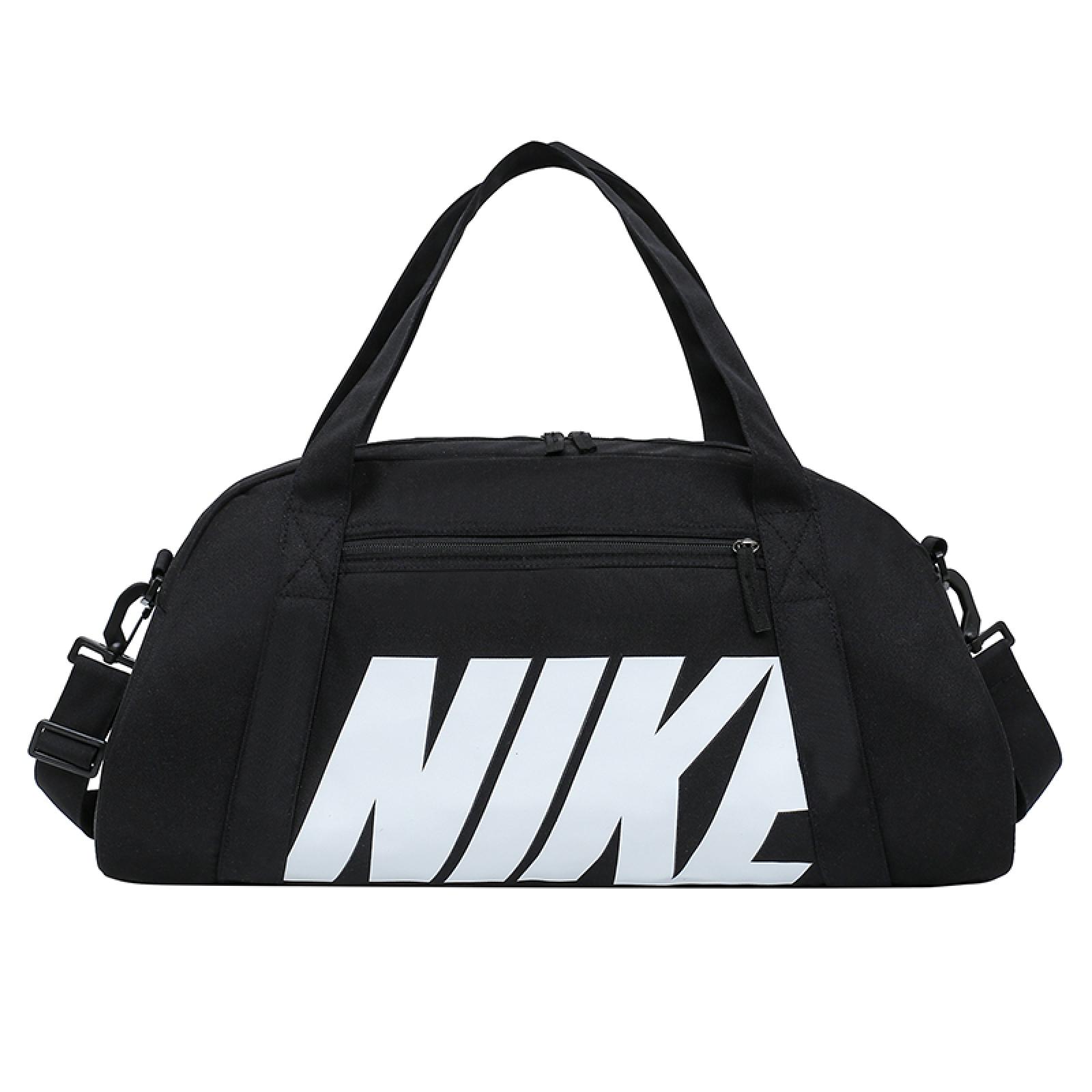 Phong cách thời trang mới 8083 Nike Du lịch Kinh doanh Phòng tập Thể dục Đơn giản Vải Denim Unisex Nam nữ Túi xách Túi giải trí