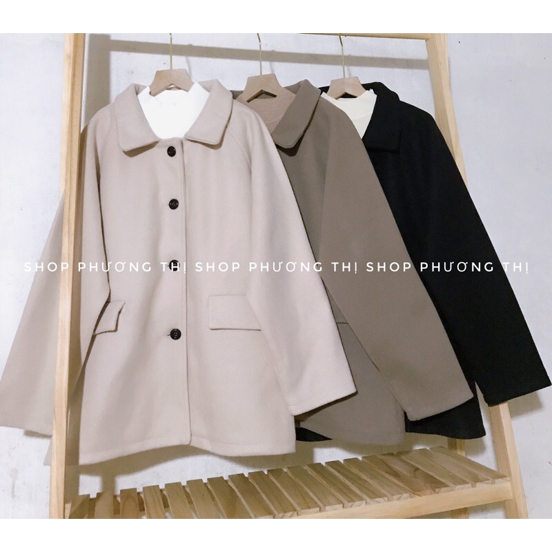 Áo khoác dạ nâu tây hot hit 2020 (hàng sẵn/có hình thật) | BigBuy360 - bigbuy360.vn