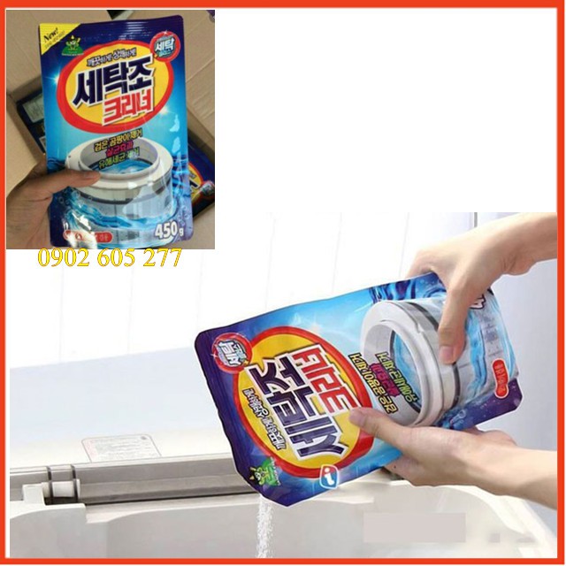 [hàng chính hãng]Nước tẩy lồng máy giặt