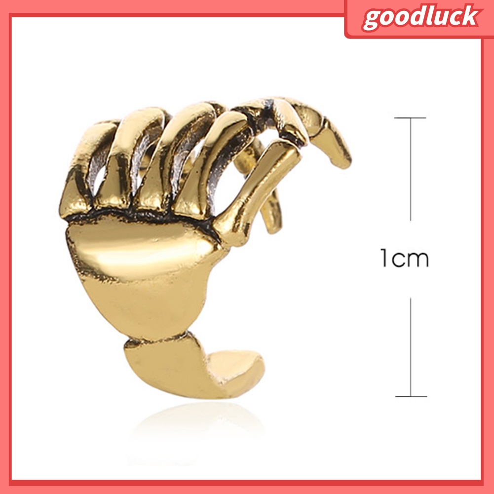 1 Khuyên Vành Tai Hình Đầu Lâu Cho Nữ