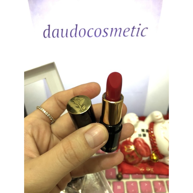 [ set mini ] Set Nước hoa Lancome Tresor la Nuit EDP 5ml + Son Lancome L’Absolu Rouge 1.6gr | BigBuy360 - bigbuy360.vn