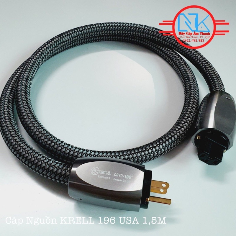 Dây Nguồn KREL 196 USA Cao Cấp