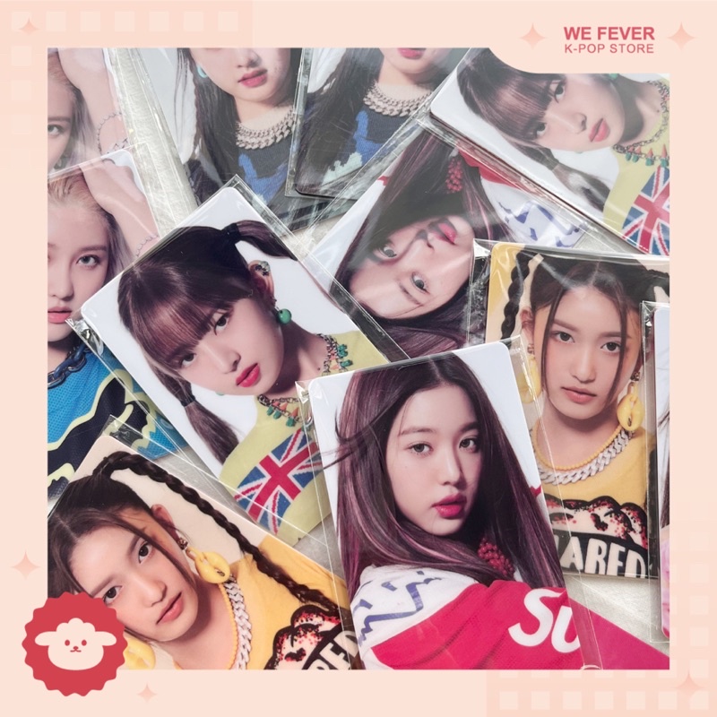 Lẻ thẻ bo góc nhựa cứng bơi được nhỏ của bộ "After Like” LUCKYDRAW | IVE | Bán theo thành viên, số lượng giới hạn, láng
