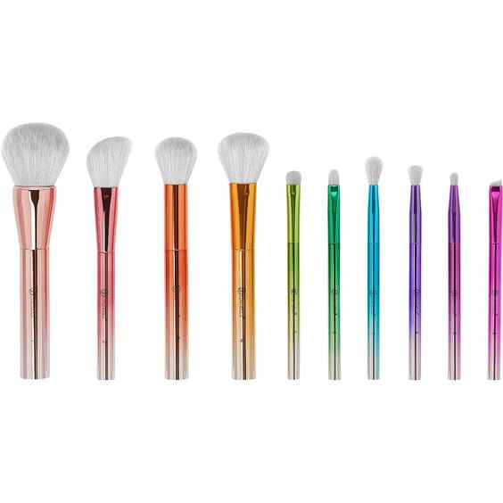 Set Cọ Trang Điểm BH Cosmetics Take Me Back To Brazil Brushes (10 cây)