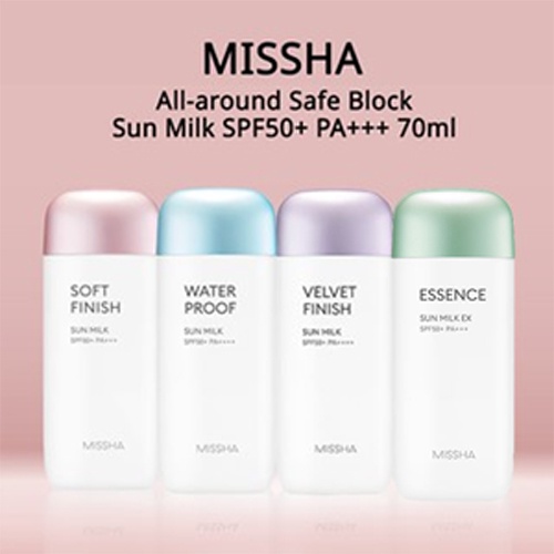 Kem chống nắng MISSHA nhiều loại tùy chọn