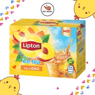 Trà Lipton Ice Tea Vị Đào Hộp 224G (16 Gói x 14G)