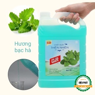 ⚡️ nước lau sàn nhà gift hương bạc hà can 3.8kg