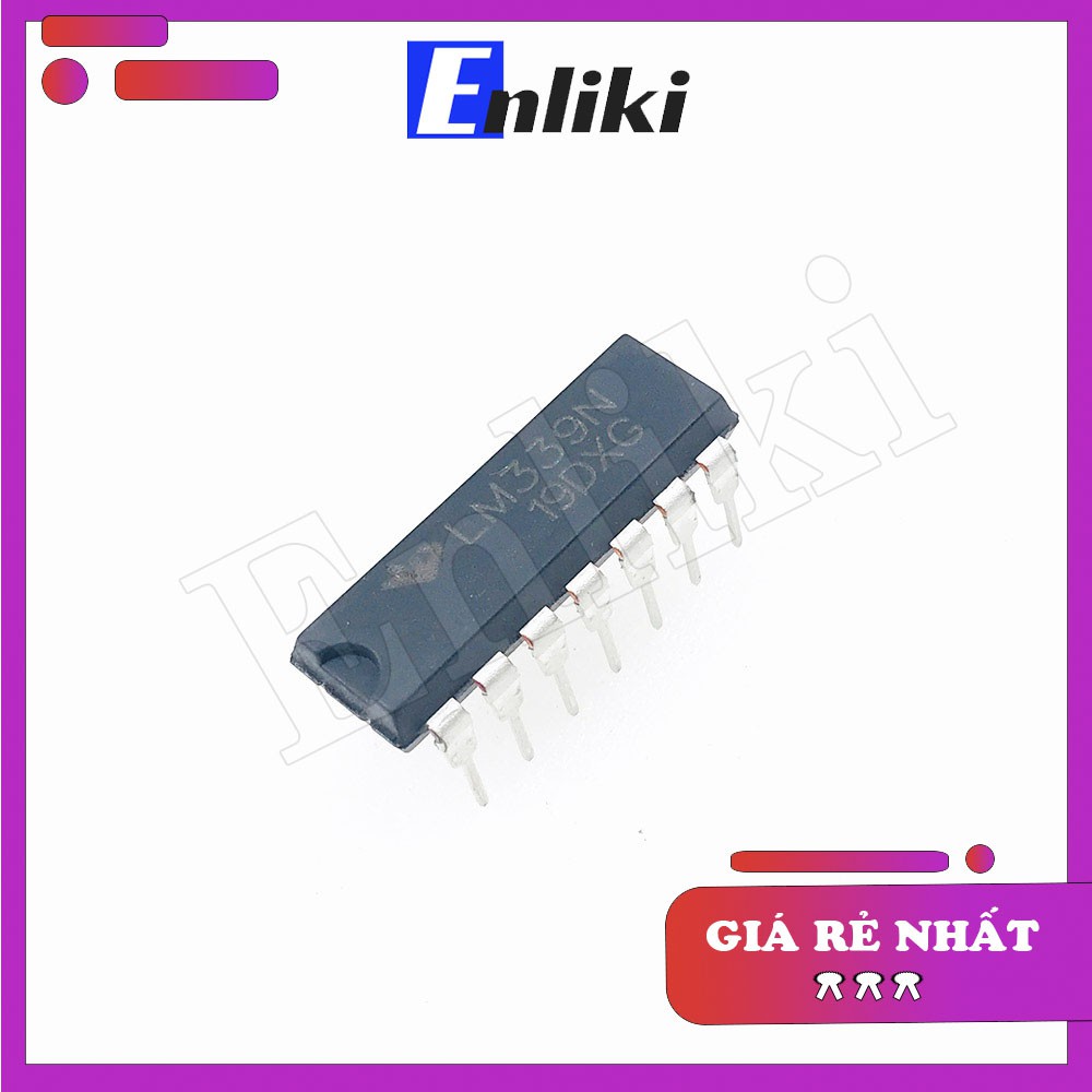 [Mã ELHACE giảm 4% đơn 300K] LM339 IC 14 chân DIP14