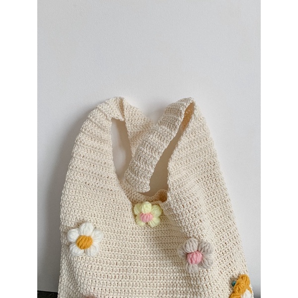 CROCHET TOTE BAG. TÚI TOTE LEN MÓC