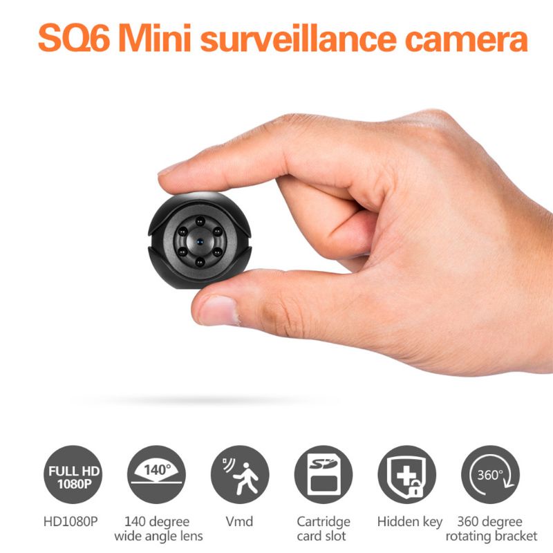 Camera Giám Sát Chuyển Động Ban Đêm QJ 1080P DVR