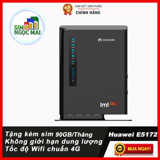 Bộ phát wifi sim 4g huawei e5172