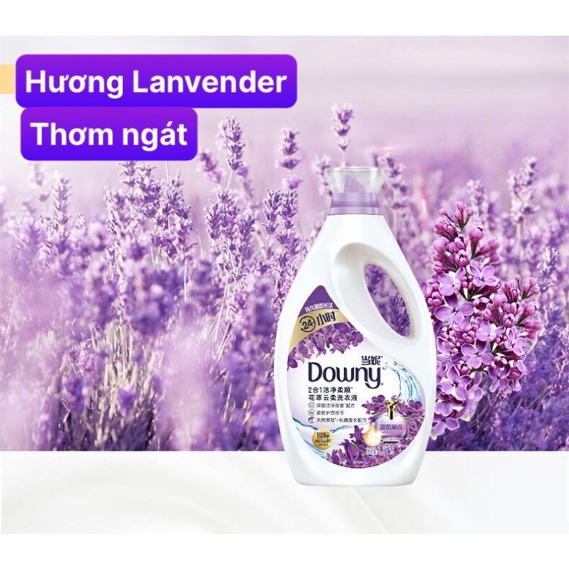 NƯỚC GIẶT XẢ DOWNY ĐẬM ĐẶC 2in1 LƯU HƯƠNG HOA