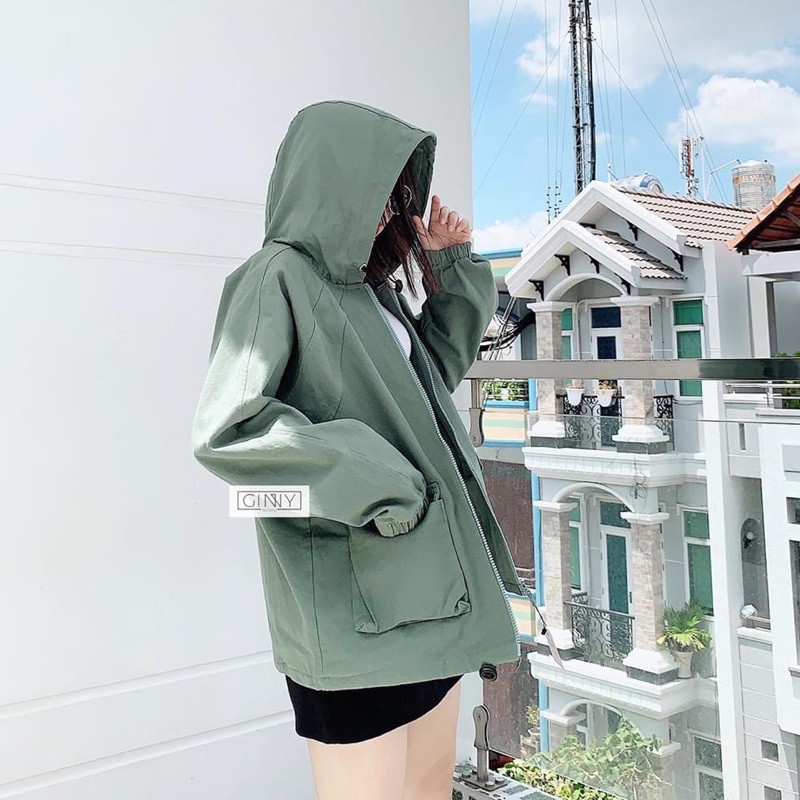 Áo khoác kaki Moca bảng màu cực xịn hình chụp thật | BigBuy360 - bigbuy360.vn