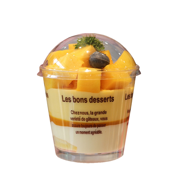 Cốc Gỗ Làm Kem / Bánh Tiện Lợi