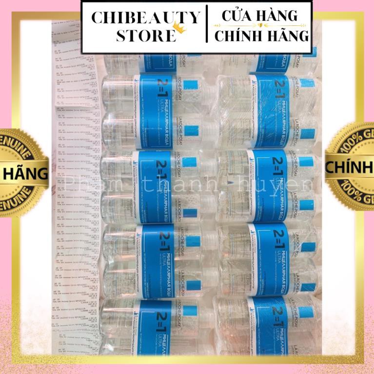 Tẩy trang laroche posay cho da dầu mụn và nhạy cảm 400ml