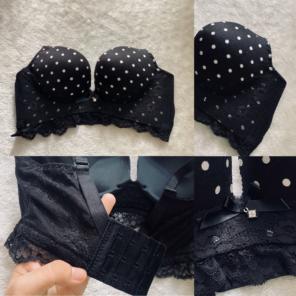 [size 38] Áo lót Su Đệm Bàn Tay Thông Hơi Nâng Ngực - Áo Ngực Thái Mút Dày Super PushUp Bra-Kellywang