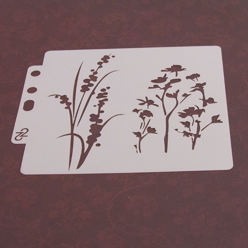 Khuôn Cắt Giấy Làm Từ Kim Loại Hình Cây Nhiều Kiểu Trang Trí Scrapbook