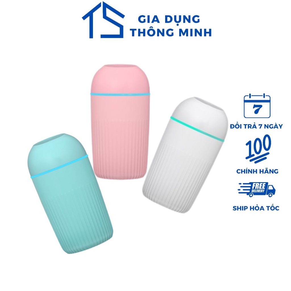 Máy xông tinh dầu tạo ẩm phun sương - dung tích - 420ml - MXTD03