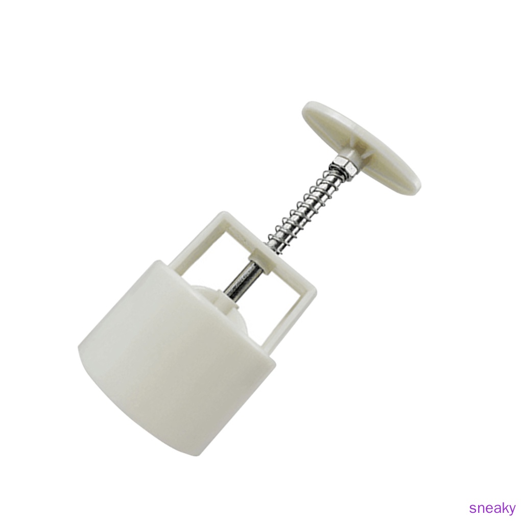 Khuôn Nhấn Tạo Hình Bánh Trung Thu / Bánh Quy / Bánh Trung Thu / Bánh Trung Thu / Bánh Ngọt Hình Tròn 50g / 4 Cánh Hoa